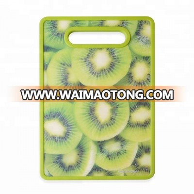 Green Flexible Colorful Plastic Cutting Board mats/Chopping Board for Kitchen Use