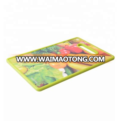 Large Flexible Colorful Plastic Cutting Board mats/Chopping Board for Kitchen Use