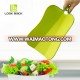 plastic and flexible vegetable chopping board